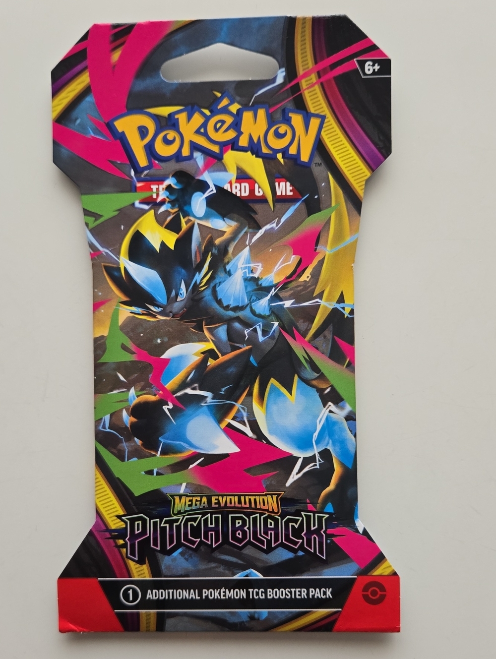Pokemon TCG Mega Evolution Pitch Black Booster Pack